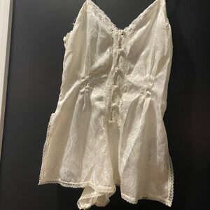 Victoria's Secret vintage Cream Lace Chemise